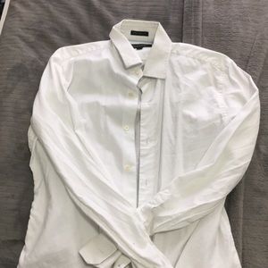 Dress shirt (white) banana republic